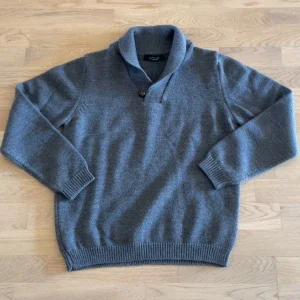 Grå stickad tröja från Zara Man