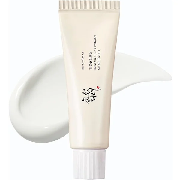 Beauty of Joseon Relief Sun Rice Probiotics SPF 50+ PA++++ Koreansk solkrem Solkrem for ansikt Daglig solkrem for menn kvinner Hudpleie 50ml