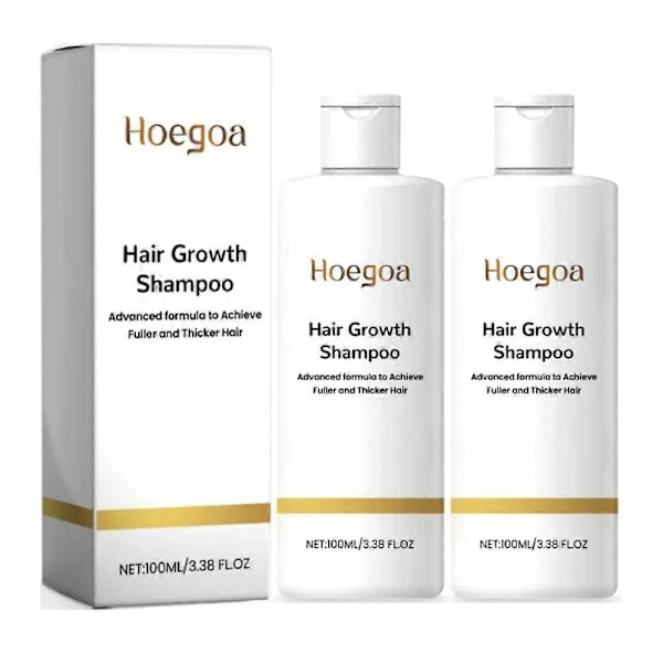 1-3X Hårvækst Shampoo Styrkende Hårrodder Oliekontrol Anti-skæl Hovedbundsrens Risvand Fugtgivende Nærende Shampoo