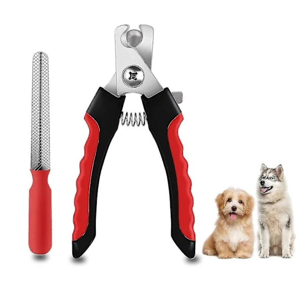 Hunde Kat Negleklippere - Klo-klipper til Hunde og Katte Store til Små Racer med Gratis Neglefil, Professionelle Kæledyrs Negleklippere