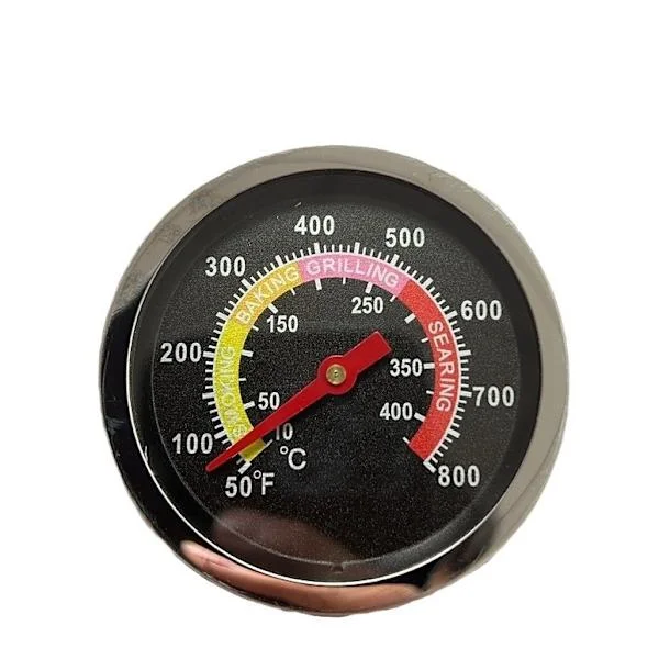 JX-8K-1 Ugnstermometer Rostfritt Stål Bimetallisk Grilltermometer BBQ Ugnstermometer Grill
