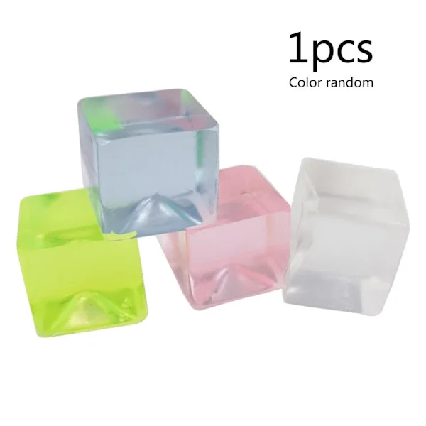 Klem Fidget Leker TPR Squishy Isbit Myk Stress Ventil Baller Leker Fest Favor Trykkavlastning Leker ADHD Barnegave