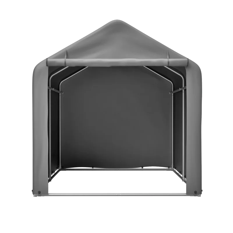 AliExpress - 160×220×165cm Outdoor-Fahrradunterstand – Fahrradschuppen mit Rolltor, Polyethylen-Überdachung, Fahrradgarage für Garten und Haushalt