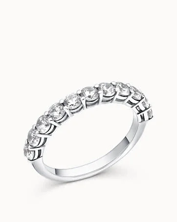 Eternity Ring Lilian 950 Platinum - Diamond Ring with Lab-Grown Diamonds