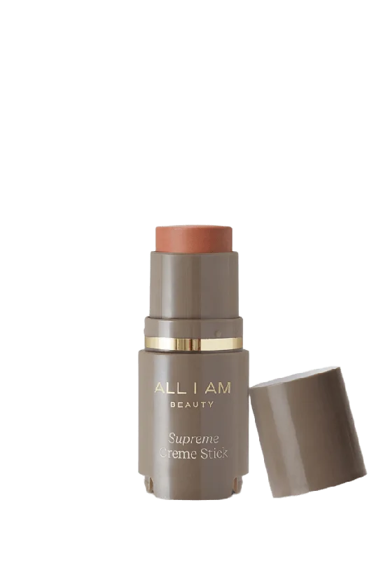 ALL I AM BEAUTY Supreme Creme Stick Bronzer Highlighter Dam Brun 6 G