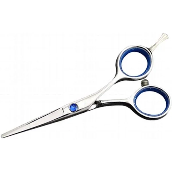 Profesjonelle flat-cut enkelt-halede saks frisør barber og hjemmebruk barber saks hårklipp med finjustering for menn, kvinner