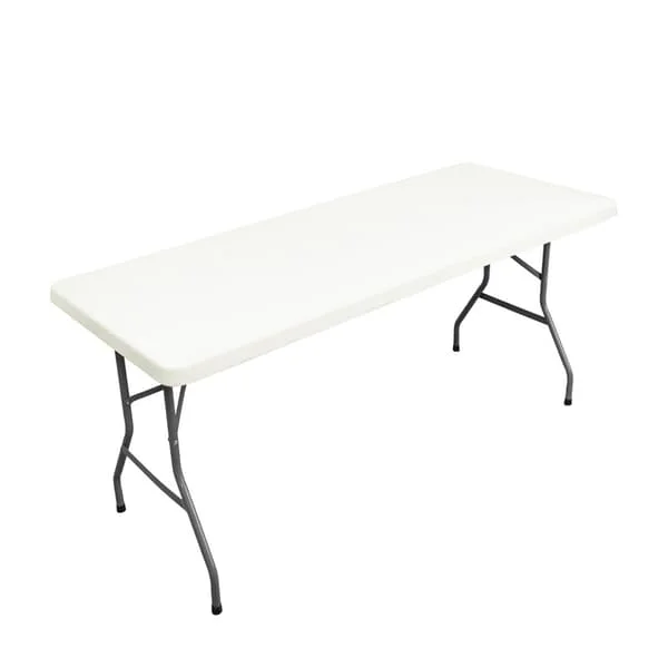 Foldable Picnic Tablecloth Washable Table Cover Premium Patio Table Cover Rectangular Tables White 120x58cm white
