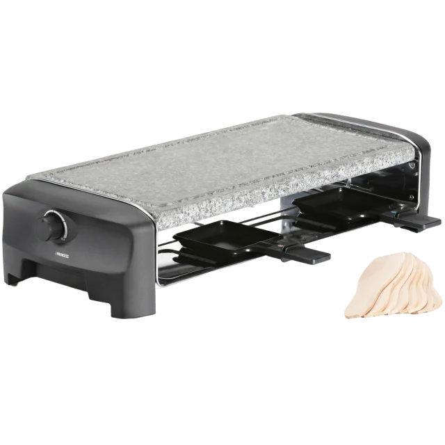 Princess Raclette 8 Stone Grill Party Köksmaskiner Unisex Svart