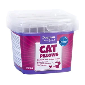 Dogman Cat Pillows Kyckling & Tranbär, 75g
