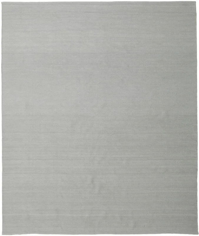 Plain (Single Colored) Large Vista Rug - Grey 250X300 Wool