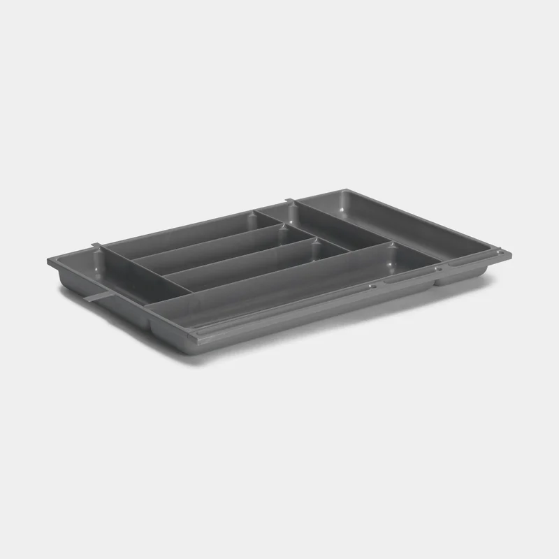 Astiakaappi Nordiska Plast, harmaa, 7-lokero, 485 x 326 x 40 mm