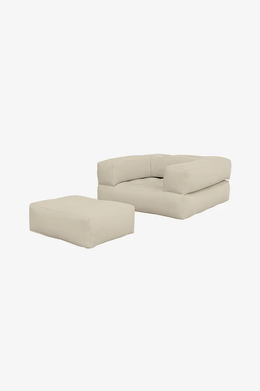 Karup - Bäddfåtölj Cube - Beige - Bäddsoffor - Från Homeroom