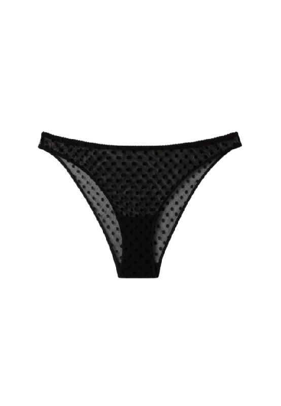 Understatement Mesh Bikini Briefs Trosor Dam Svart XS