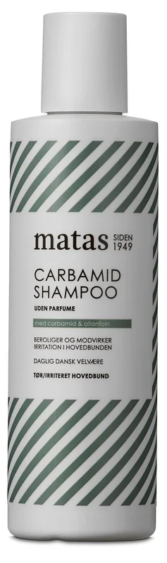 Matas Striber Carbamid Shampoo til Tør og Irriteret Hovedbund Uden Parfume 250 ml, Hår, Shampoo & Hårpleje, Hovedbundspleje