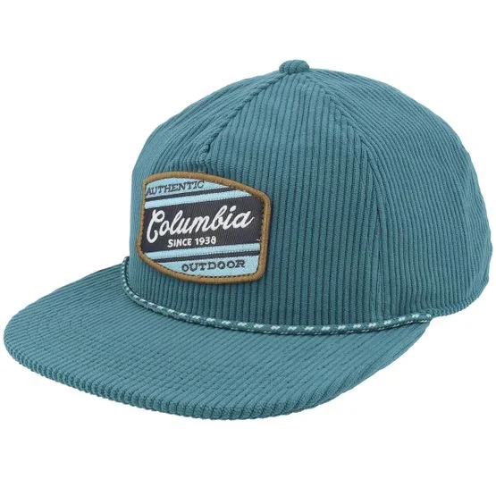 Columbia - Blå snapback Caps - Packsaddle Corduroy Everblue Snapback @ Hatstore