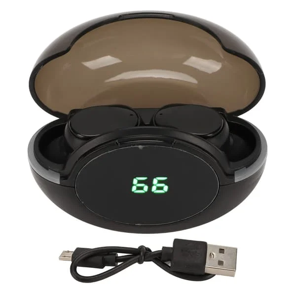 Trådløse ørepropper Multifunksjonelle Stilige HiFi Stereo Lyd Støydemping Bluetooth Hodetelefoner for Sport Trening