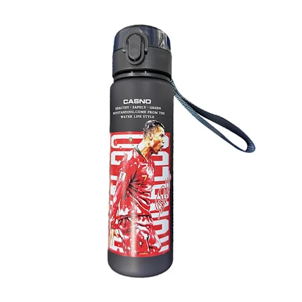 Ronaldo Vesipullo Premium Proteiinisekoitin Urheilupullo Pullo Bpa Vapaa Vesipullo V4j5 E 560ml[ZHE]