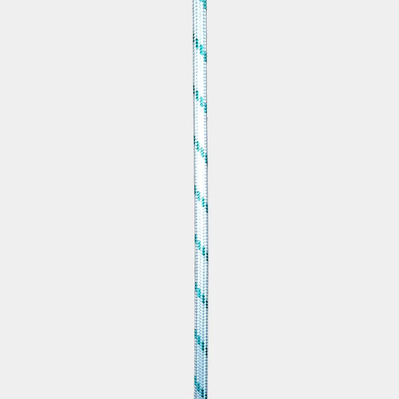 Tovværk i løbende meter NOCK Unlimited, polyester-kerne, 32-flettet polyester-kappe, hvid/grøn, Ø6 mm