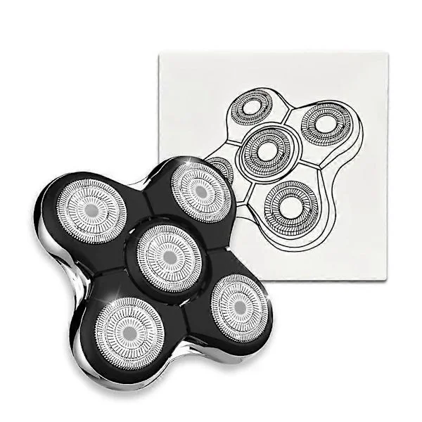 Erstatningshoved til barbermaskine, der passer til Remington Balder Pro hovedbarbermaskine XR7000, XR1500, XR1501 elektrisk barbermaskine til skaldede