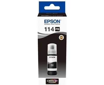 Epson Epson Ink 114 EcoTank Photo Black - Fotosvart påfyllnadsbläck Epson 114