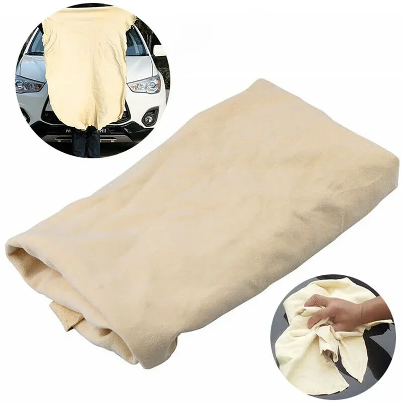 AliExpress - Serviette de voiture Chamois cuir chiffon de nettoyage serviette de lavage de voiture chiffon absorbant l'eau serviettes de nettoyage de 