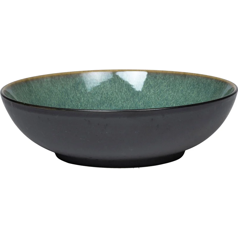 Bitz Salatskål 24 cm svart/grønn' - 'Svart / grønn