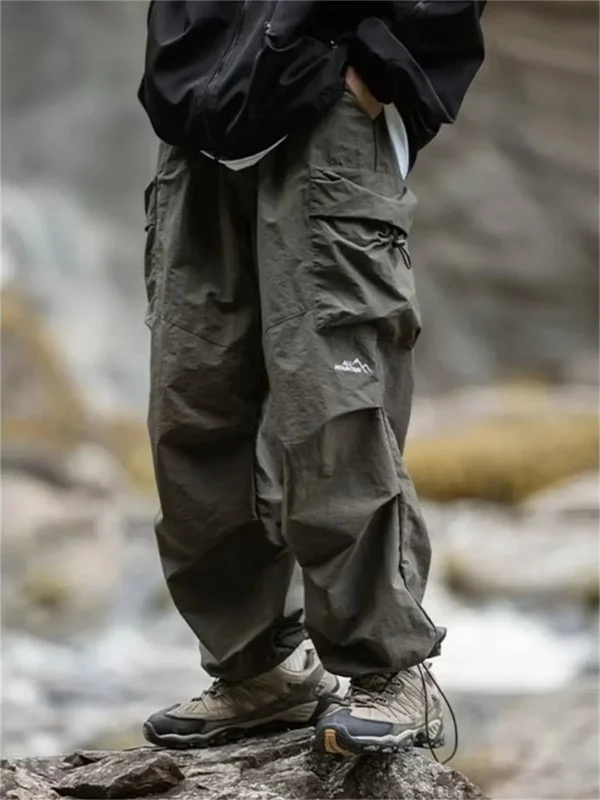 AliExpress - Herren Frühling und Herbst neue wasserdichte Hip Hop Bergsteiger hose lässige Harajuku Arbeits hose schwarze Cargo Outwear Hose