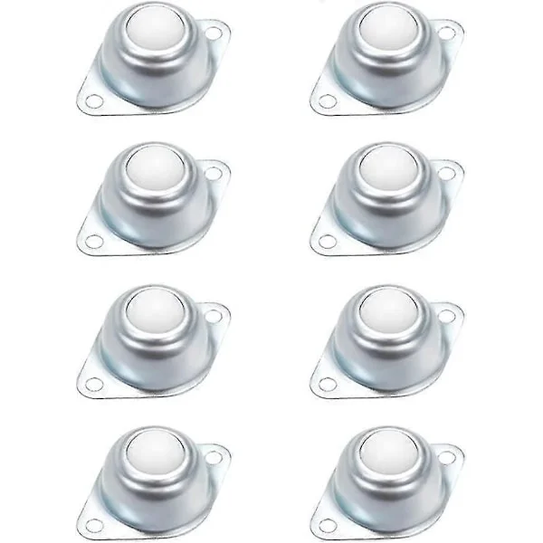 8 stk. Transportkule Hjul Universal Møbelhjul Nylon Kuler Ball Hjul For Transport Enhet