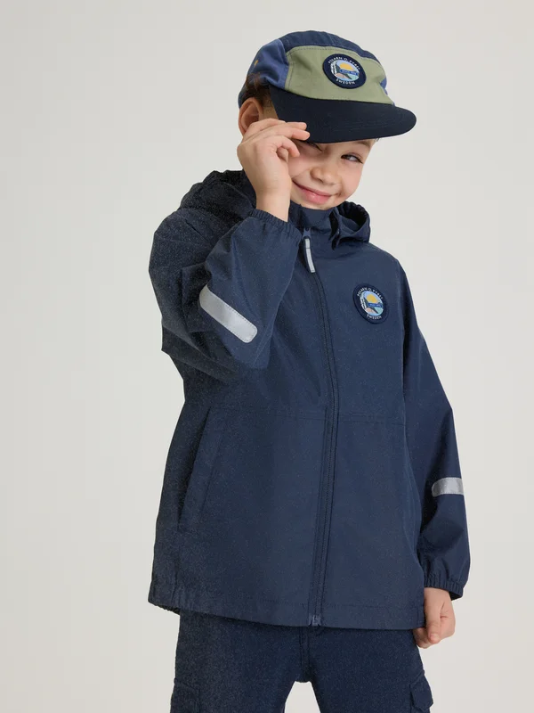 Polarn O. Pyret - LIGHT waterproof jacket - 98 - Childrenswear - blue