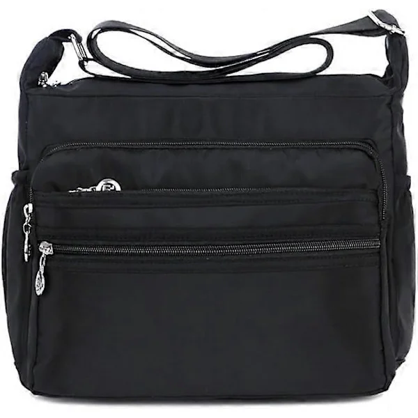Multi-Pocket Casual Crossbody Handbags for Women Waterproof Nylon Shoulder Bags