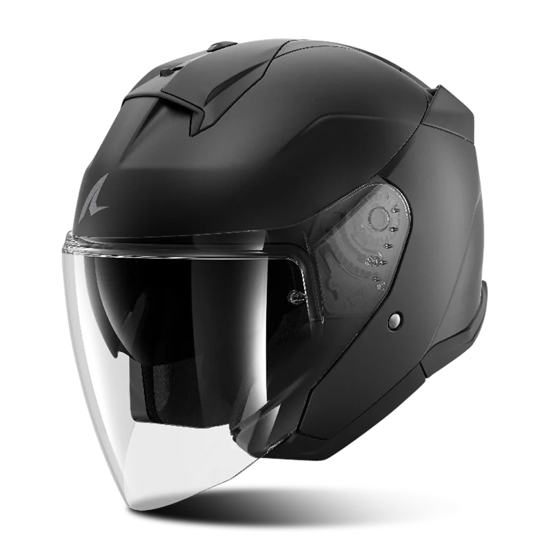 Casque Jet Shark Skwal Jet Noir Mat L