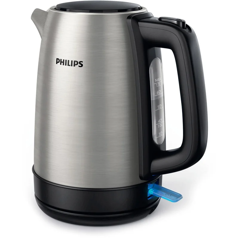 Philips HD9350/90 Vattenkokare, 1,7 liter, metall | Köksmaskiner > Vattenkokare | Bagaren och Kocken