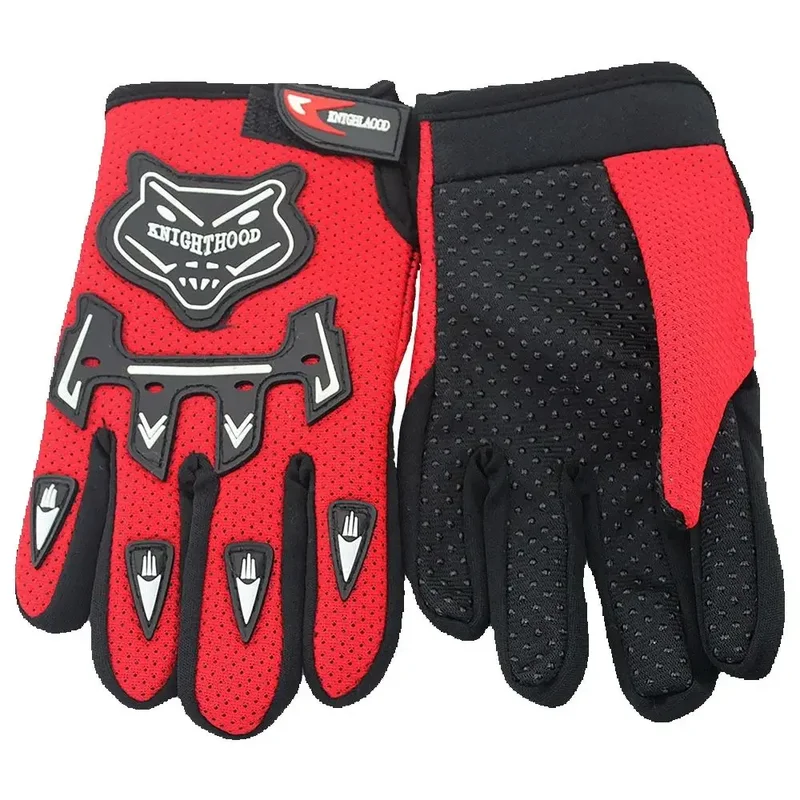 AliExpress - Kinder Sommer Vollfinger-Motorradhandschuhe Kinder Moto Luvas Motocross Leder Motorrad Guantes Kinder Renn-Moto-Handschuhe