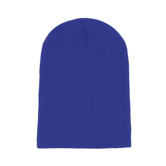 Beechfield - Blå longbeanie Beanie - Long Beanie Bright Royal @ Hatstore