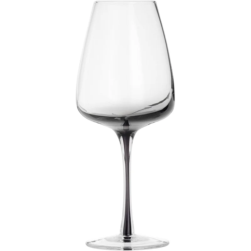Broste 'Smoke' Munnblåst hvitvinsglass' - 'Grått glass
