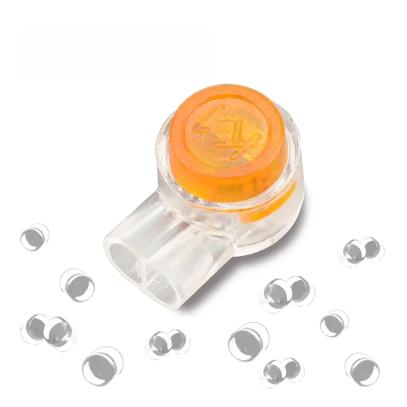 AliExpress - 50/100/200PCS Wasserdichte Gel-gefüllt Orange Klar Taste Telefon Draht Anschlüsse UY Butt Splice Stecker K1 Netzwerk Kabel Begriff