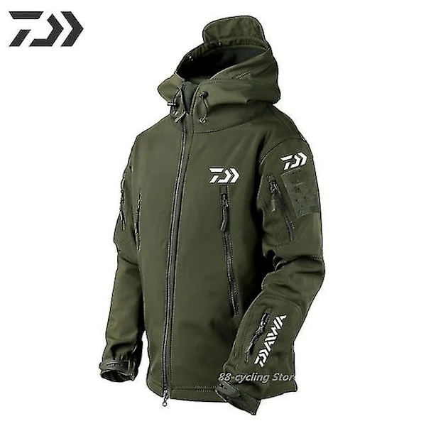 Miesten Tactical Tuulenpitävä Vedenpitävä Takki Special Forces Soft Shell -kalastuspuku Miesten armeijan taisteluhousut Miesten kalastustakit