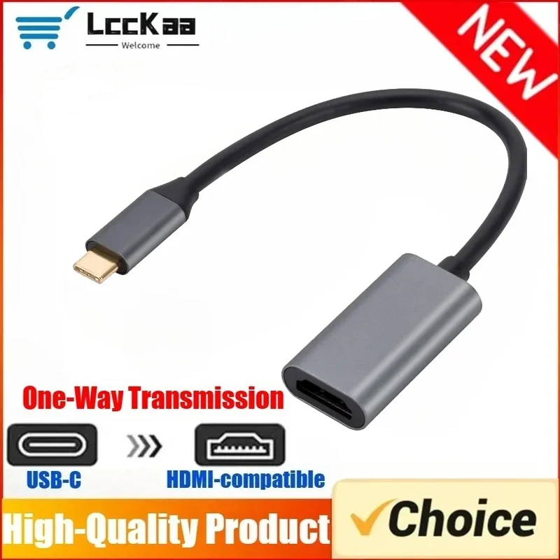 AliExpress - LccKaa USB C zu HDMI-kompatibler Adapter Typ-C USB 3.1 zu HD-MI Konverter für Projektor PC MacBook Pro Laptop Tablet HUAWEI