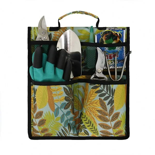 Garden Tool Bag for Kneeling with Handle Garden Chair Storage Tools