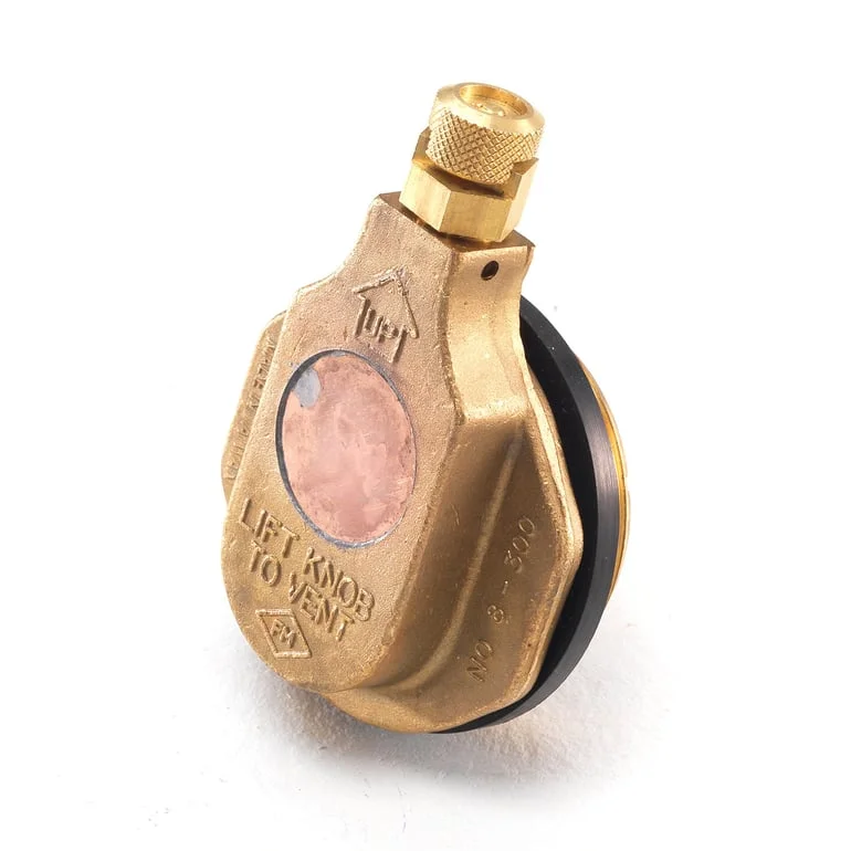 Brass drum vent, horizontal, 2" NPT