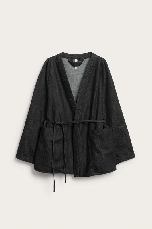 Kappahl | Jakke i denim Svart denim L | Dame