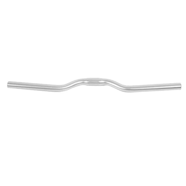 Aluminium Fixed Gear Sykkel Veis Sykkel Fixed Gear Riser Bar Styre 25.4mm*520mm (sølvfarget)