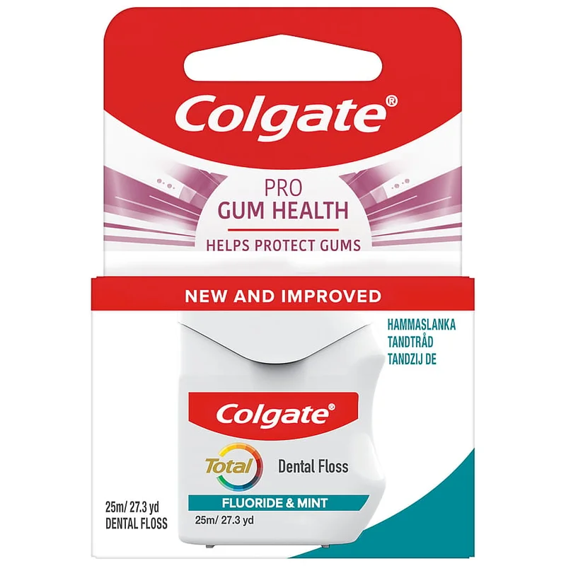 Colgate Tandtråd med mint 25 m, Medicin & Pleje, Mund & Tandpleje, Tandtråd