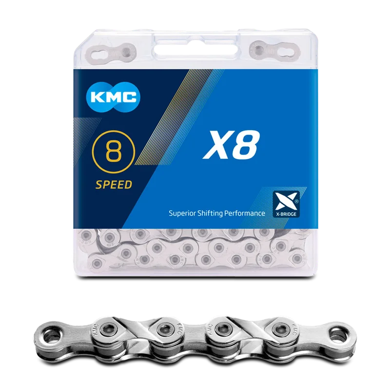Ketting KMC X8 6/7/8-Speed Zilver Zilver
