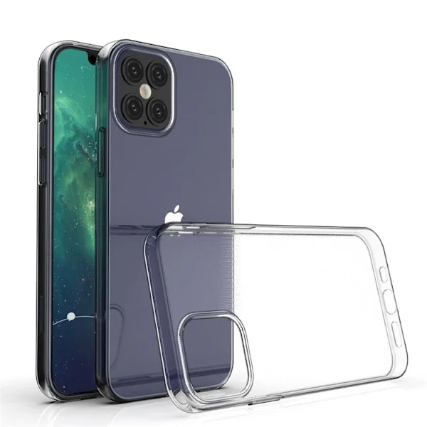 iPhone 12 Pro Max Skal Transparent TPU