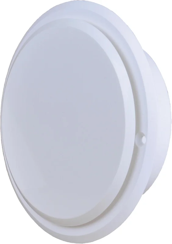 Flexit 02203 Tallriksventil vit, rund med karm 127 mm, Ventilation
