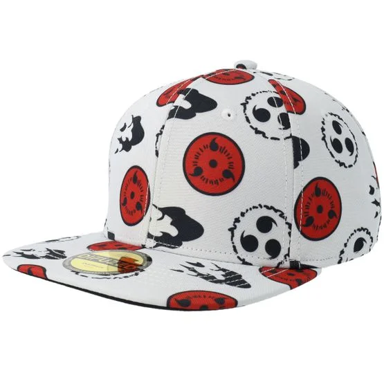 Difuzed - White - snapback - Cap - Naruto Shippuden White Snapback - Hatstore
