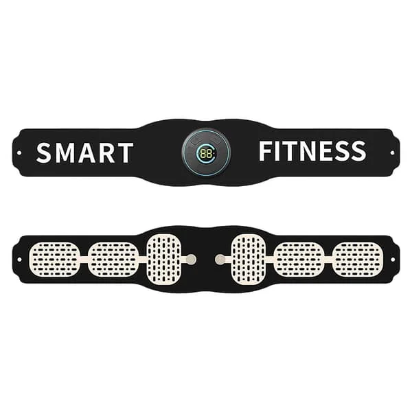 Bälte för träning av magmuskler, fitnessapparat, magmaskin, bälte för magmuskeltoning, bärbar magmuskelstimulator, myoplasticitet, 10 träningsmönster