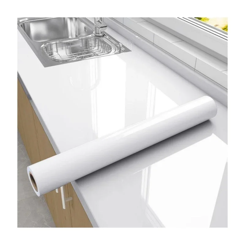 AliExpress - Papier peint mural auto-adhésif blanc, papier peint auto-adhésif à auto-adhésif, décoration de maison, autocollant étanche résistant aux 
