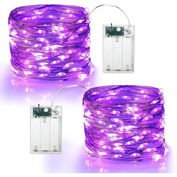 Christmas Tree Lighting - 2-pack - Christmas - Halloween - 5m, 50 Lights - Christmas Lighting